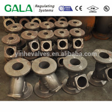 cast iron y type water strainer body/ y type iron cast water strainer part